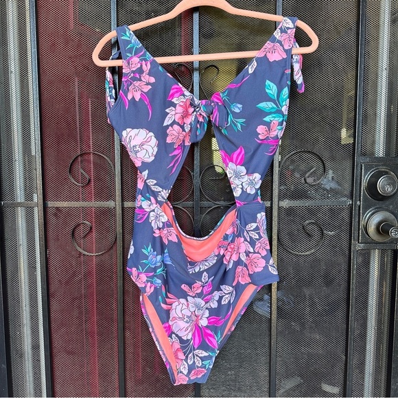 Arizona Jean Co Floral One Piece Bathing Suit Size XXL - Picture 9 of 9